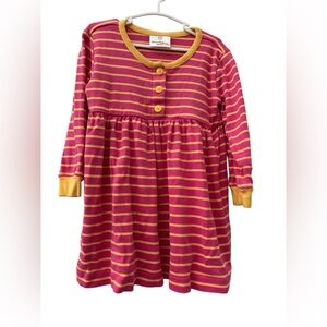 Hanna Andersson Vibrant Striped Dress